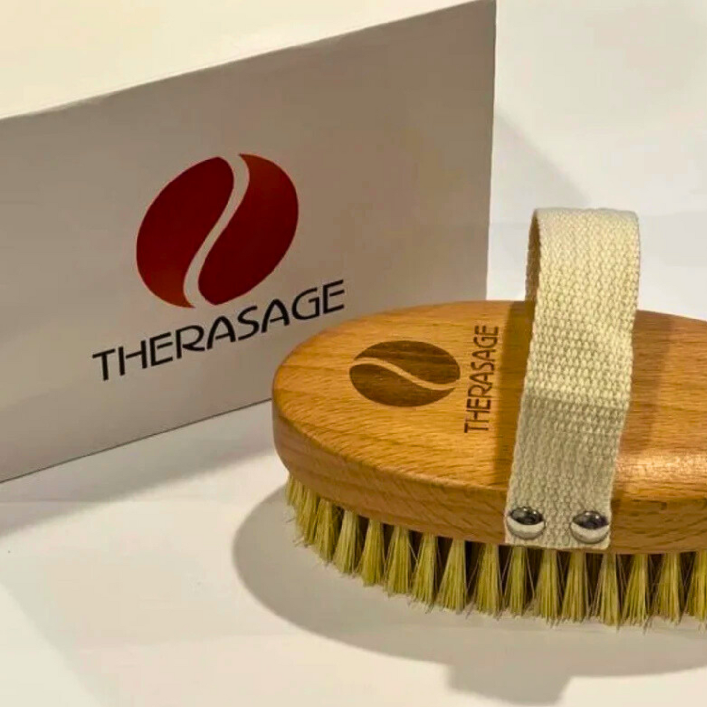 TheraBrush Dry Brush with Copper Bristles — Ion-Charged Exfoliation System