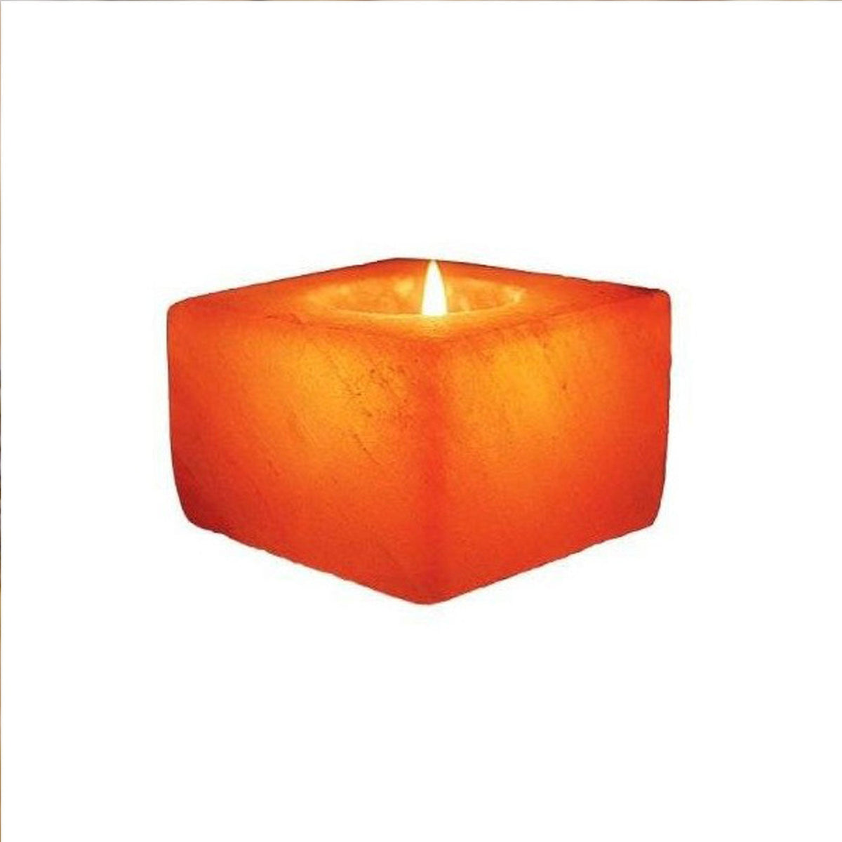 Himalayan Salt Candle Square Shape