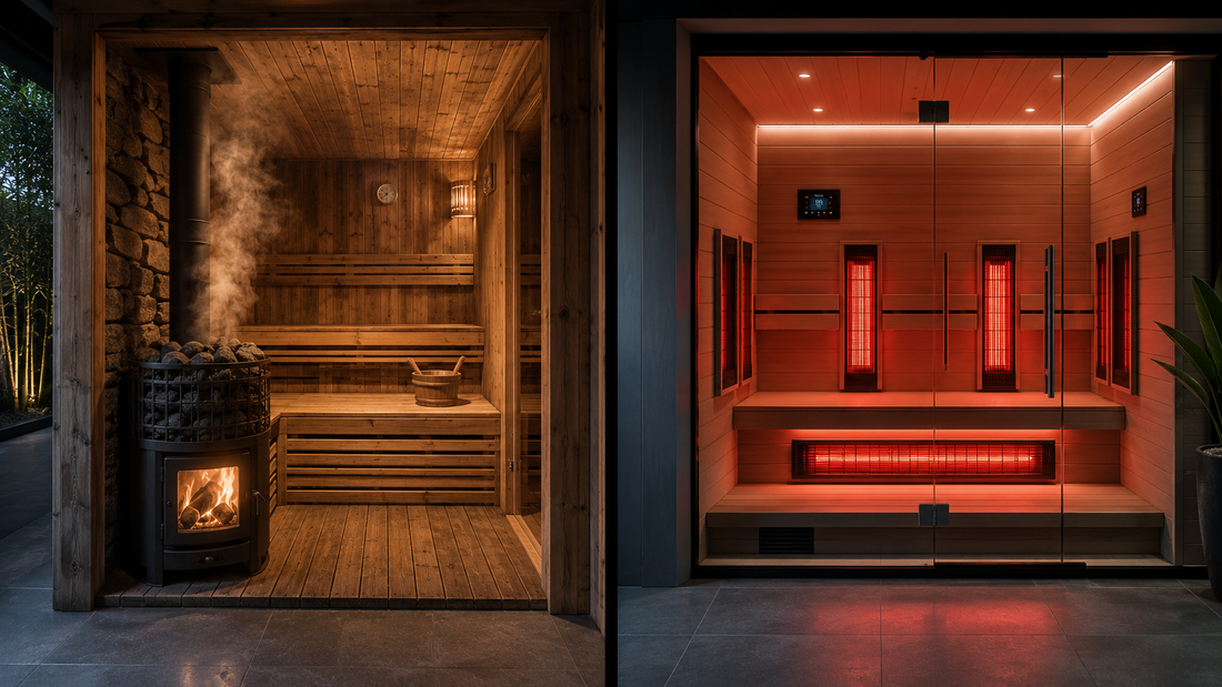 Saunas 101: Traditional Wood-Fired vs. Infrared Systems