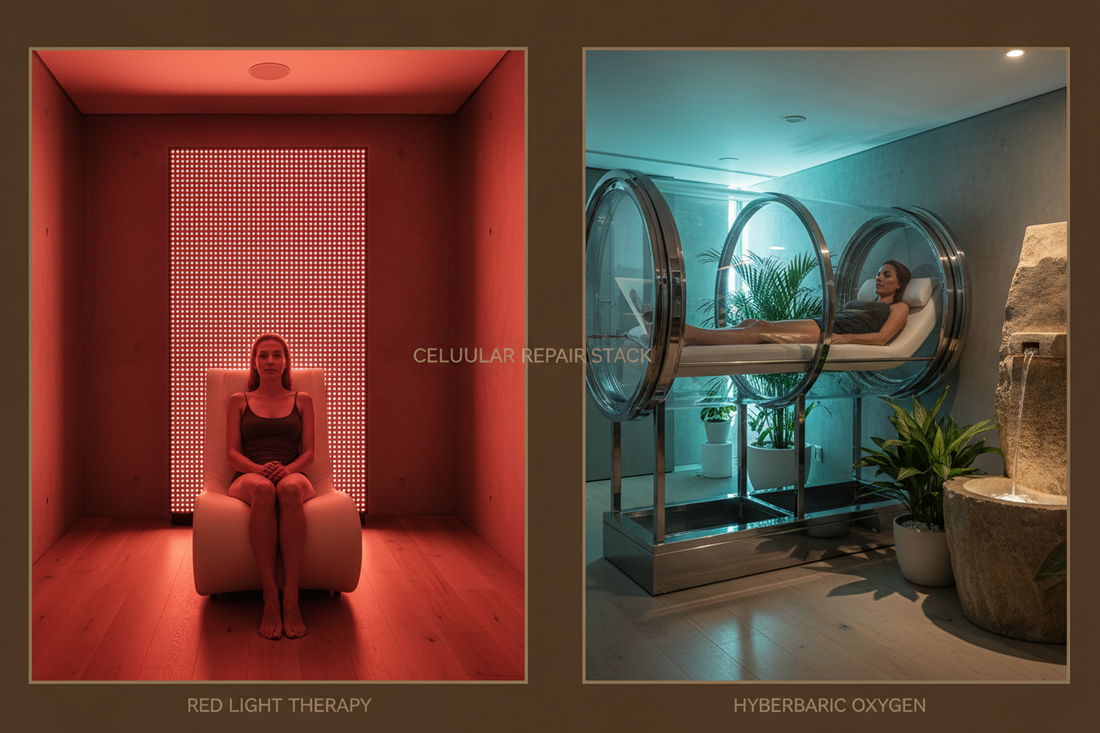 The Cellular Supercharge: The Red Light and Hyperbaric Protocol
