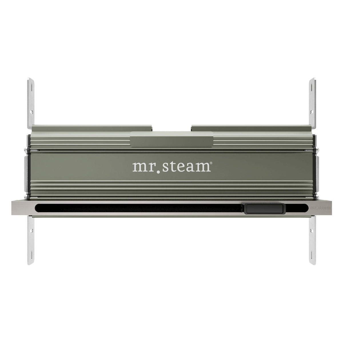 Mr. Steam Linear 16 in. Steamhead with AromaTray – Whisper-Quiet, Flush-Mount, 8 Designer Finishes (104480)