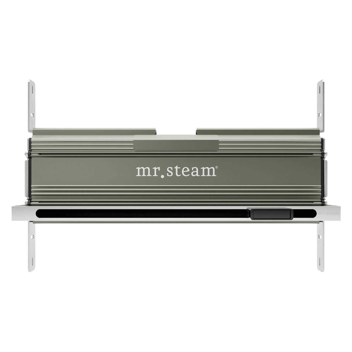 Mr. Steam Linear 16 in. Steamhead with AromaTray – Whisper-Quiet, Flush-Mount, 8 Designer Finishes (104480)