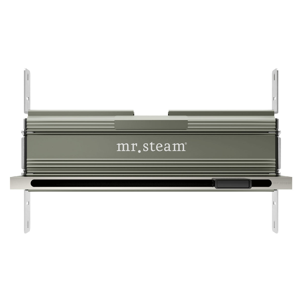 Mr. Steam Linear 16 in. Steamhead with AromaTray – Whisper-Quiet, Flush-Mount, 8 Designer Finishes (104480)