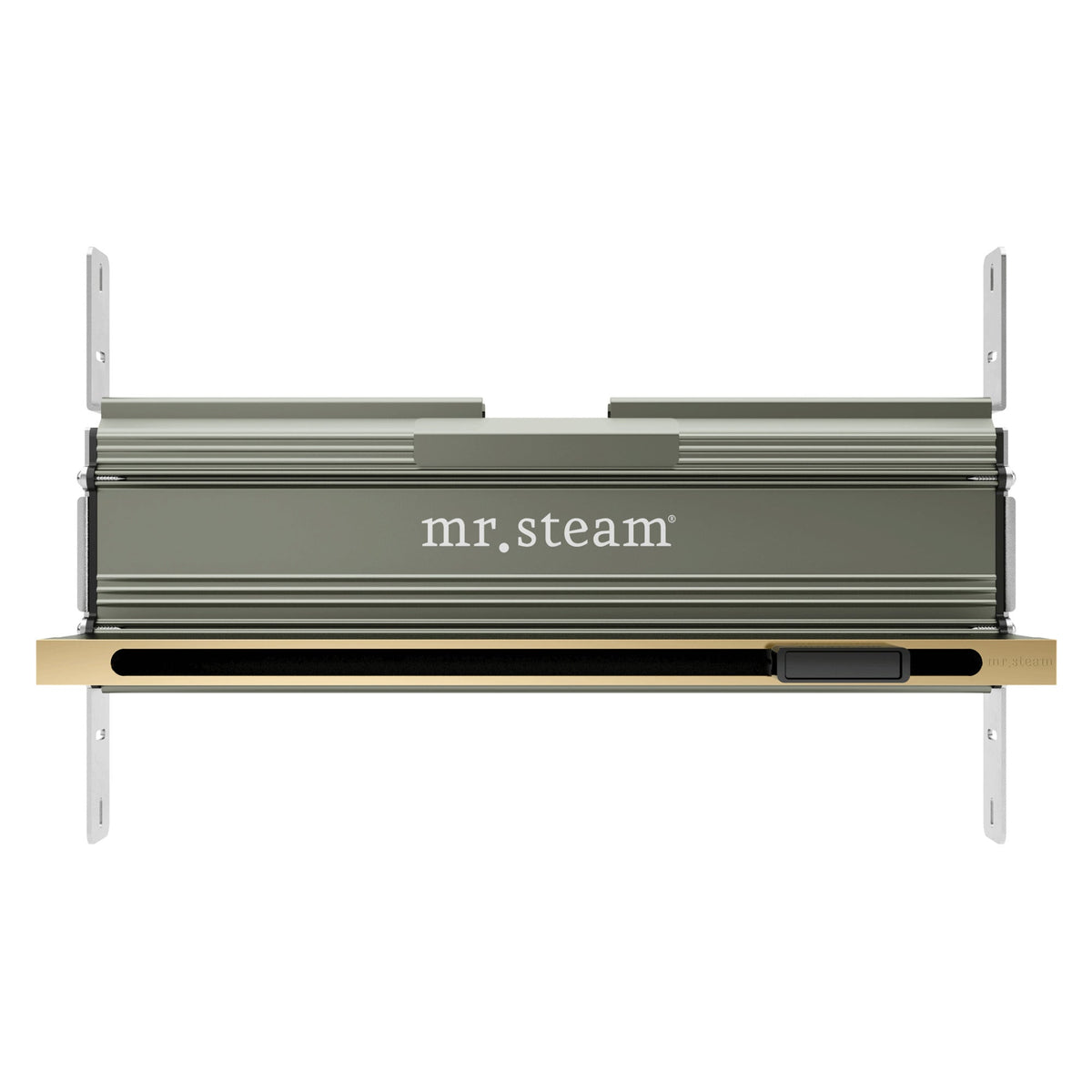 Mr. Steam Linear 16 in. Steamhead with AromaTray – Whisper-Quiet, Flush-Mount, 8 Designer Finishes (104480)