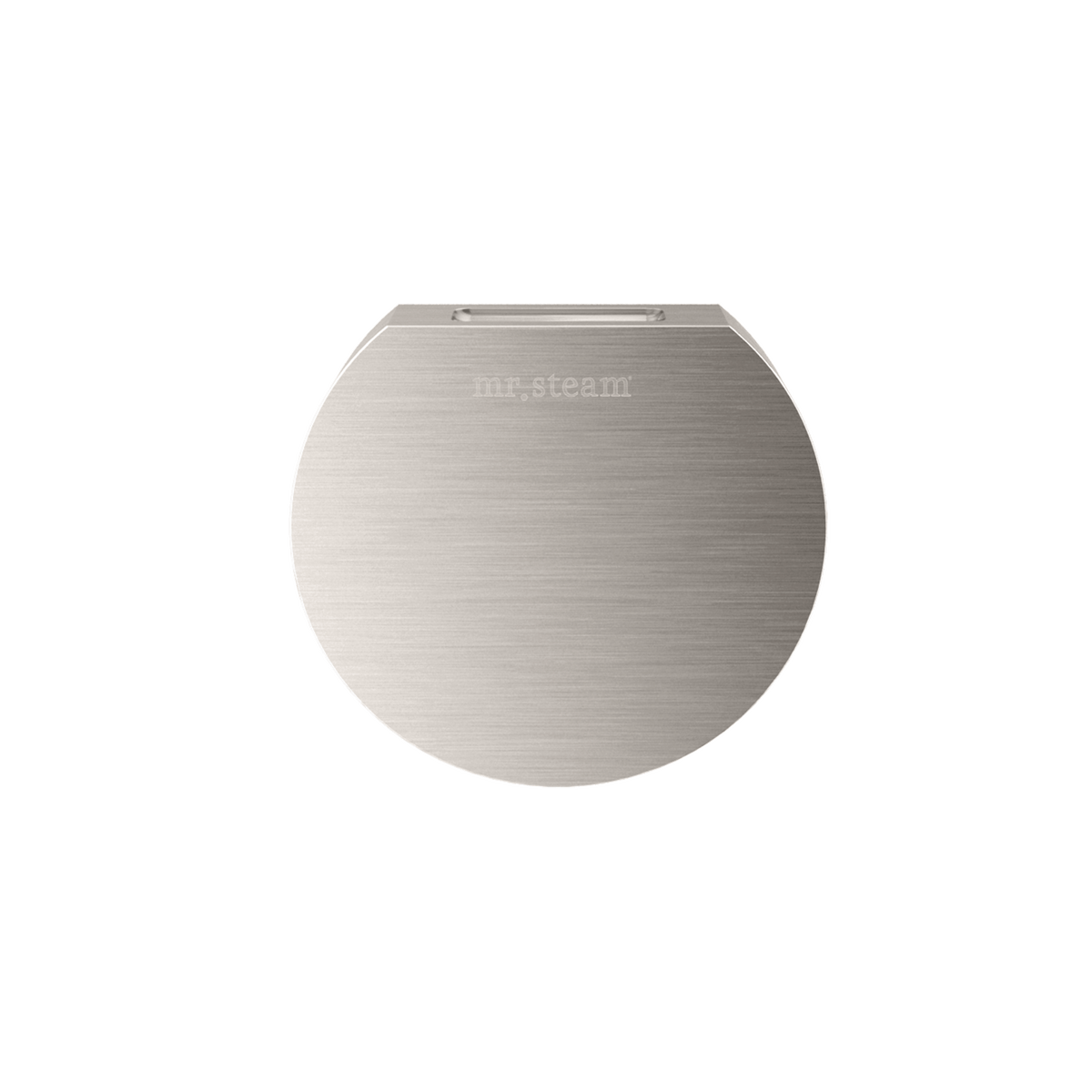 Mr. Steam Designer 3 in. Steamhead with AromaTherapy Reservoir – Round or Square, 8 Designer Finishes (104515/104516)