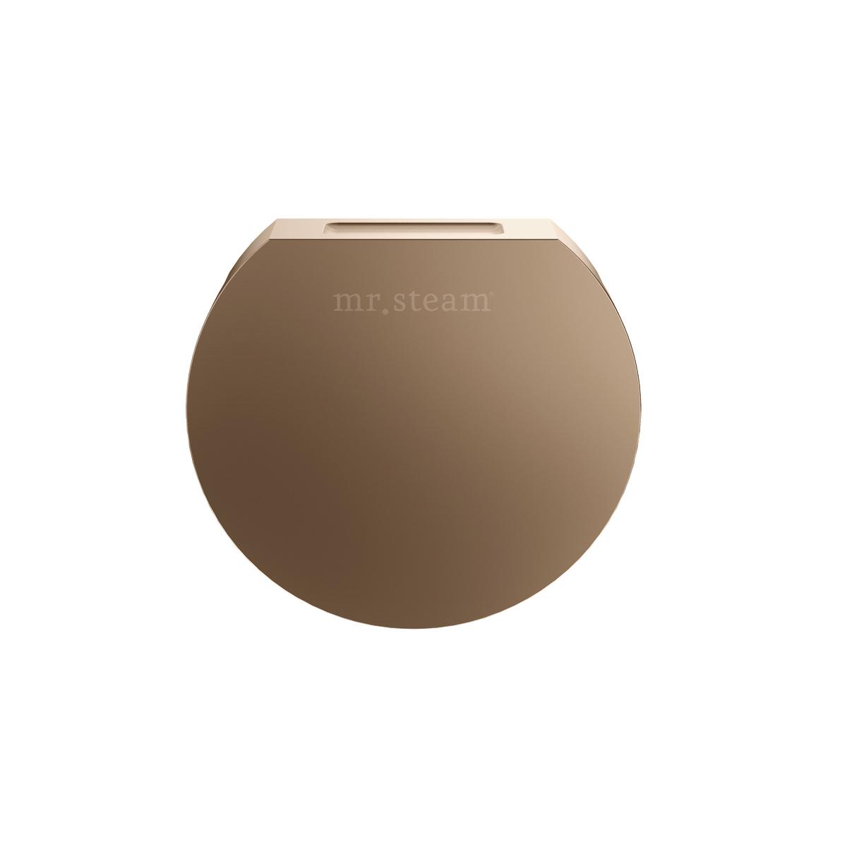 Mr. Steam Designer 3 in. Steamhead with AromaTherapy Reservoir – Round or Square, 8 Designer Finishes (104515/104516)