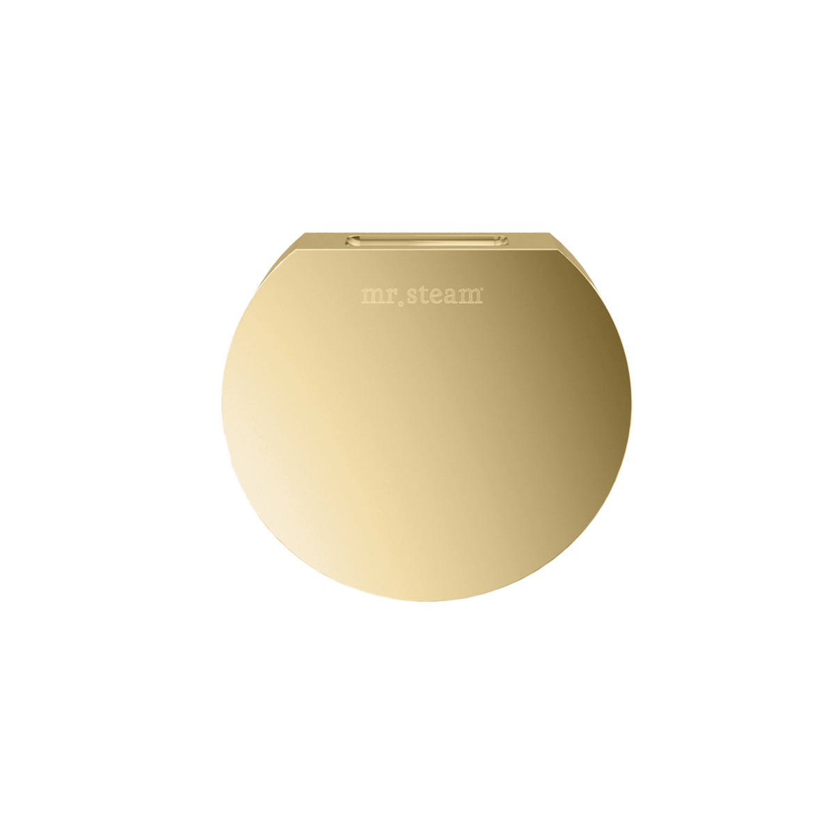 Mr. Steam Designer 3 in. Steamhead with AromaTherapy Reservoir – Round or Square, 8 Designer Finishes (104515/104516)