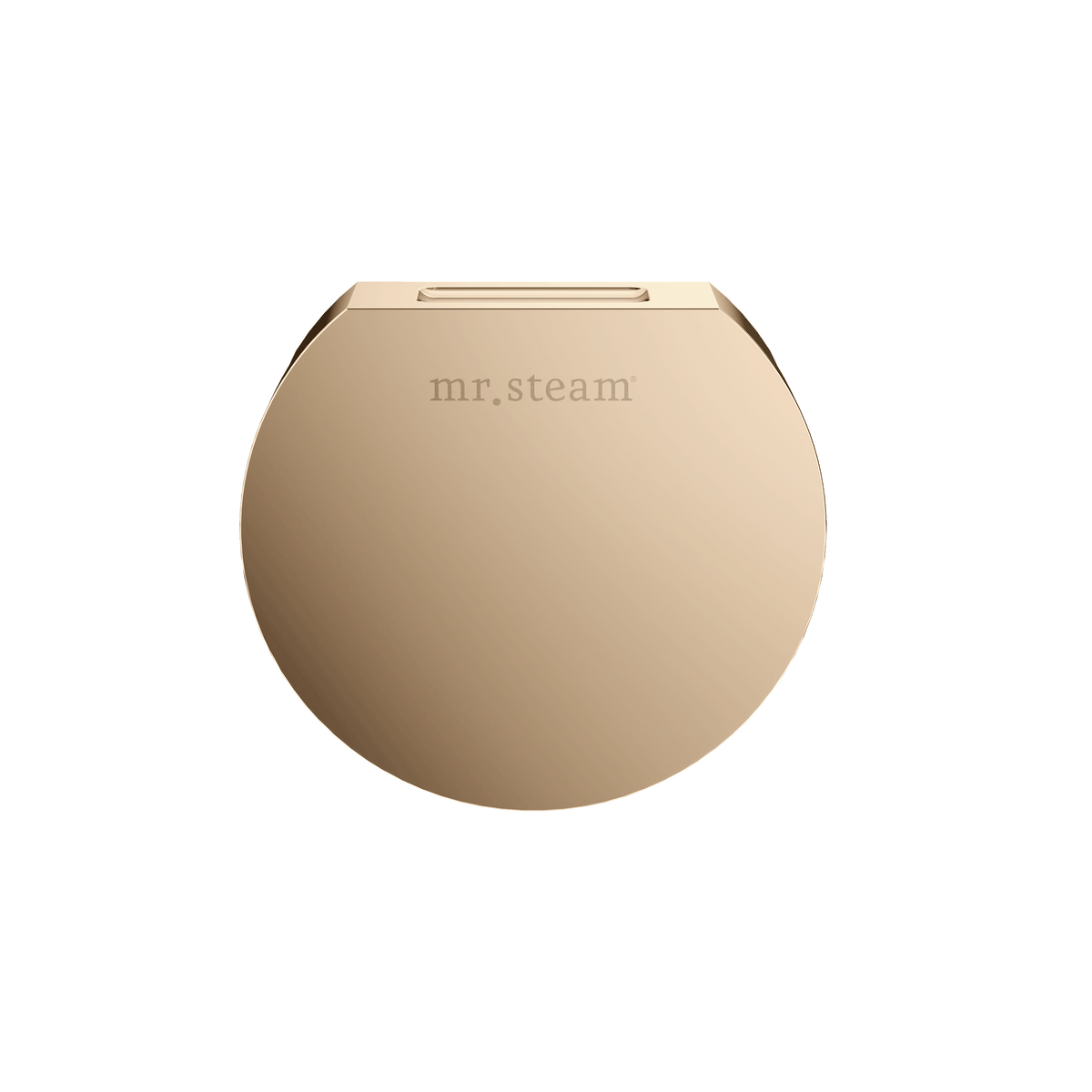 Mr. Steam Designer 3 in. Steamhead with AromaTherapy Reservoir – Round or Square, 8 Designer Finishes (104515/104516)