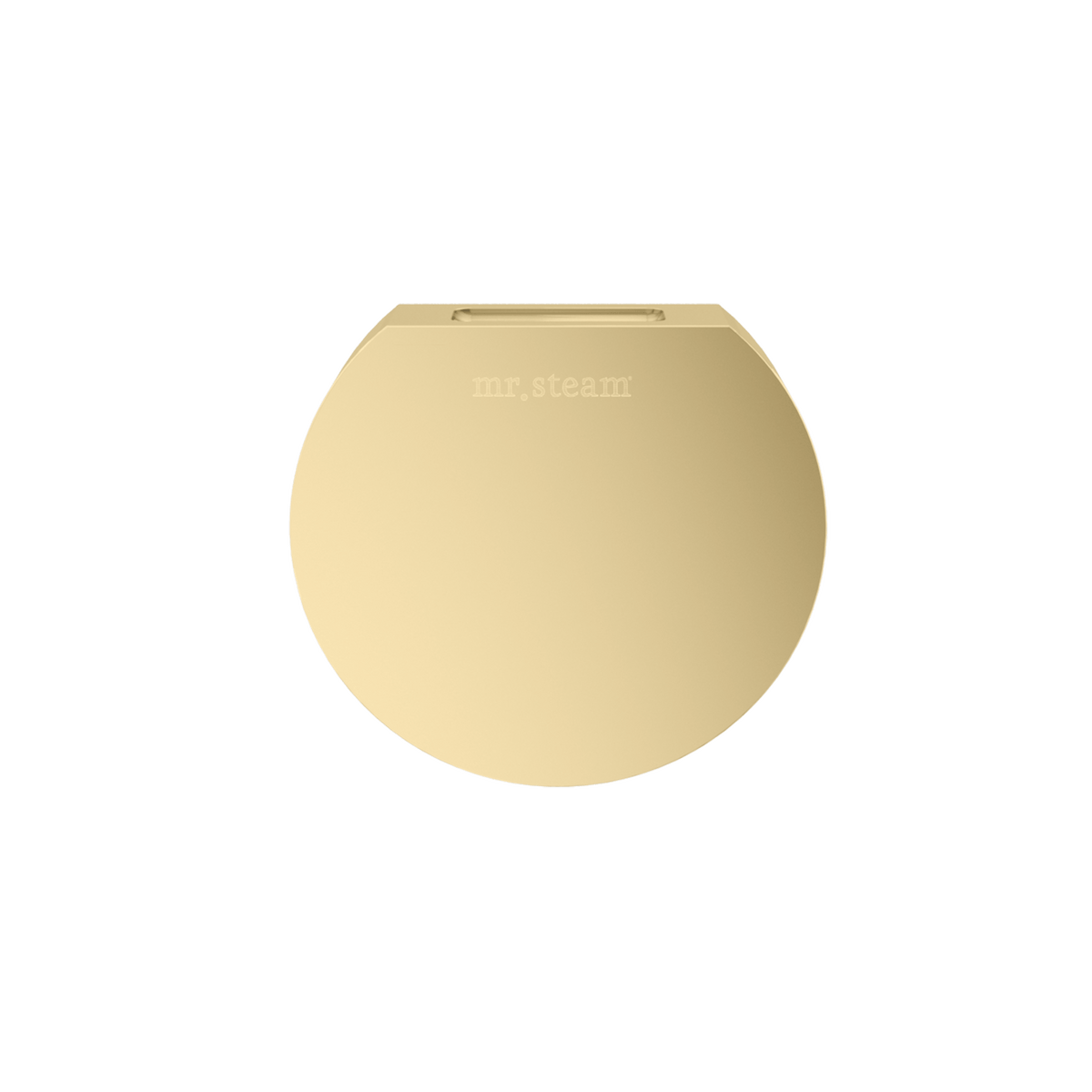 Mr. Steam Designer 3 in. Steamhead with AromaTherapy Reservoir – Round or Square, 8 Designer Finishes (104515/104516)
