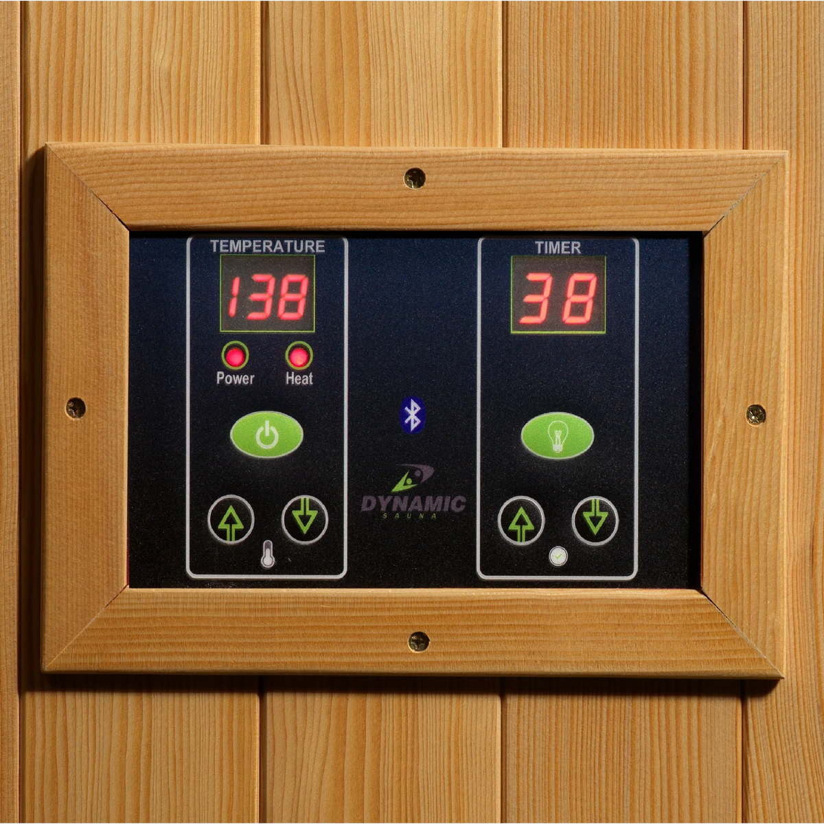 Dynamic Gracia 1-2 Person Full Spectrum Near Zero EMF FAR Infrared Sauna, Canadian Hemlock, DYN-6119-03 FS