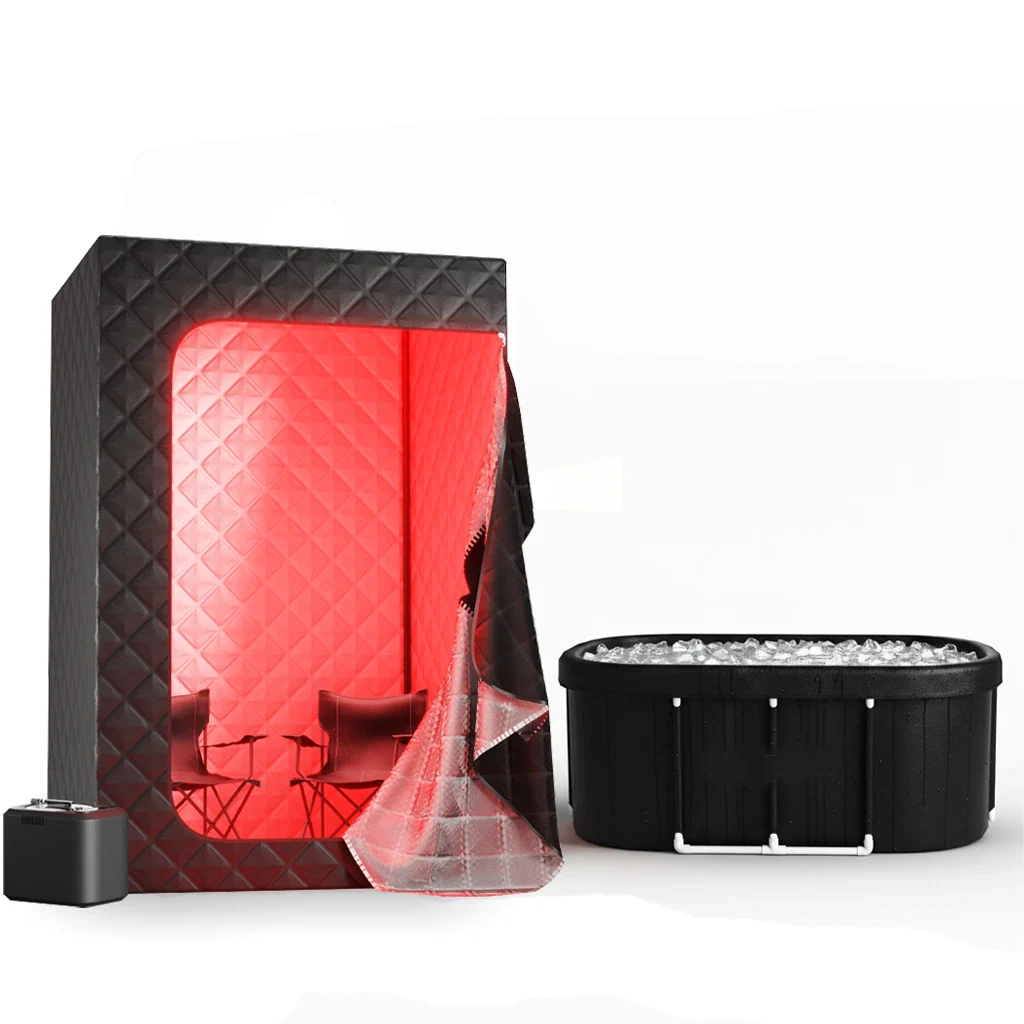 GlowSteam™  Red Light Portable Steam Sauna