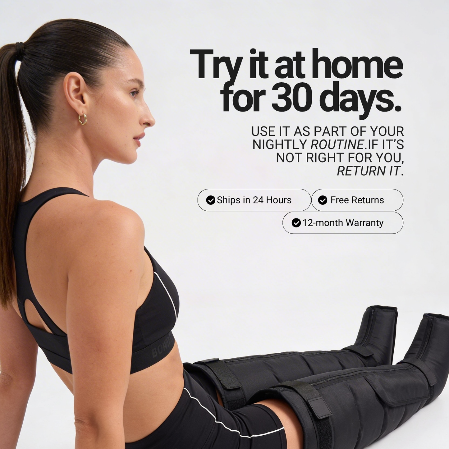 Nicebeam RecoveryFlow Compression Boots