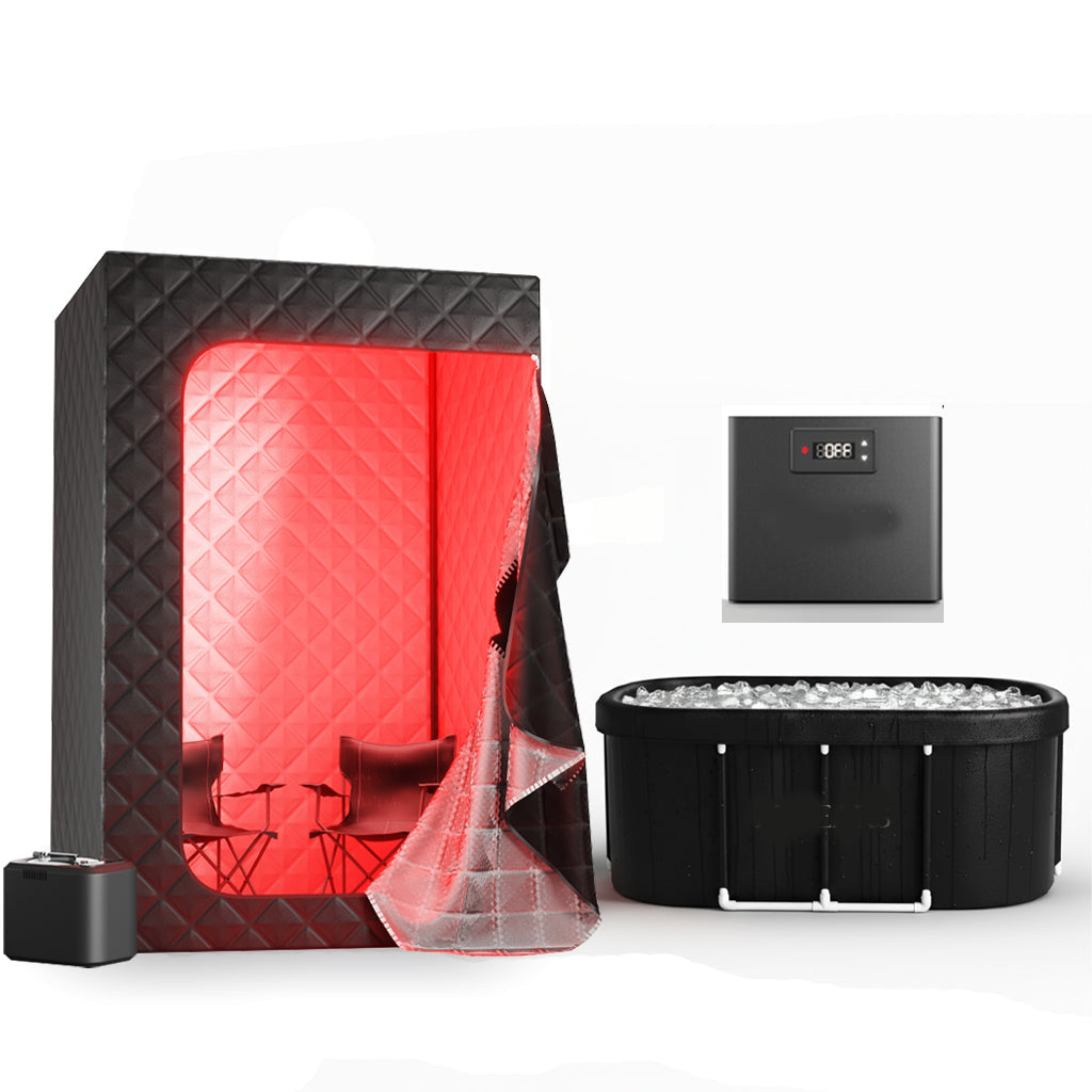 GlowSteam™  Red Light Portable Steam Sauna