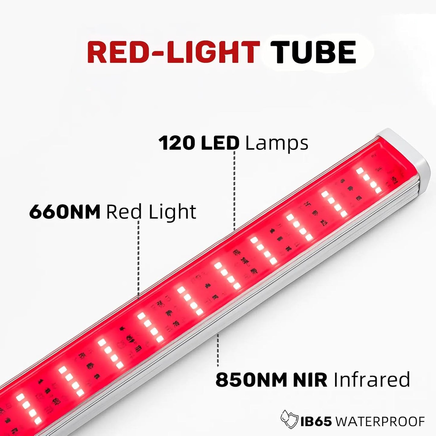 Red Light Therapy for Saunas All | Heat Resistant Sauna Red Light Wand