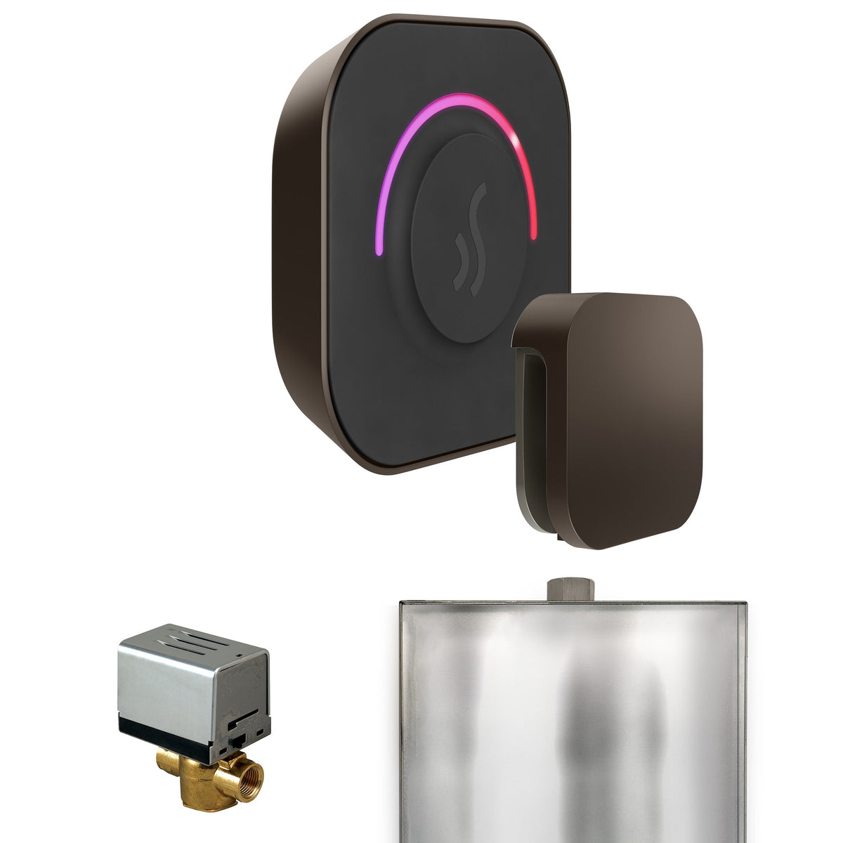 Mr. Steam ButlerTouch Steam Shower Control Package – TempoTouch Control, Aroma Steamhead, AutoFlush & Drip Pan for MS & Super Generators