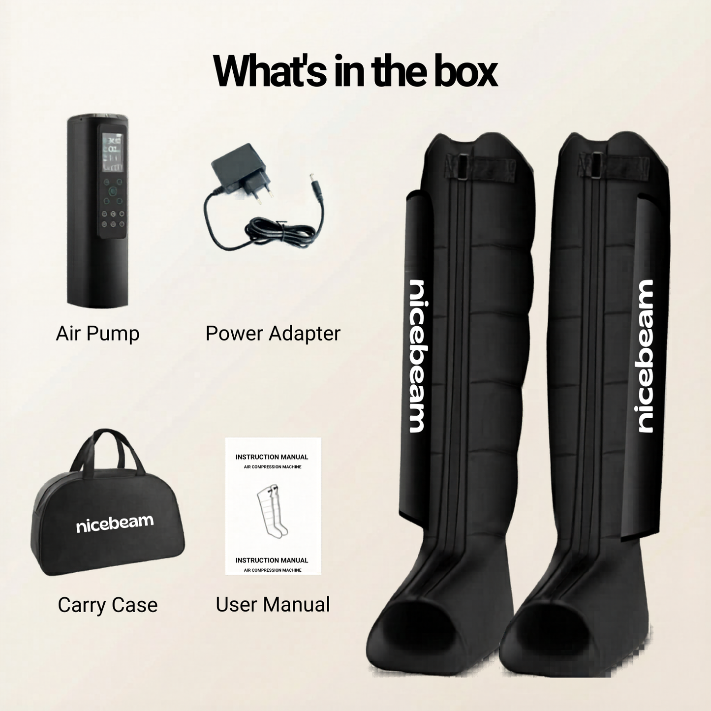Nicebeam RecoveryFlow Compression Boots