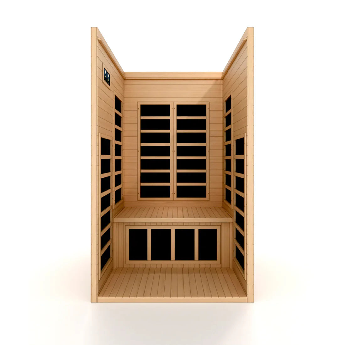 (New 2026 Model) Dynamic "Gracia" 1-2 Person Ultra Low EMF FAR IR Sauna (DYN-6119-01 Elite)