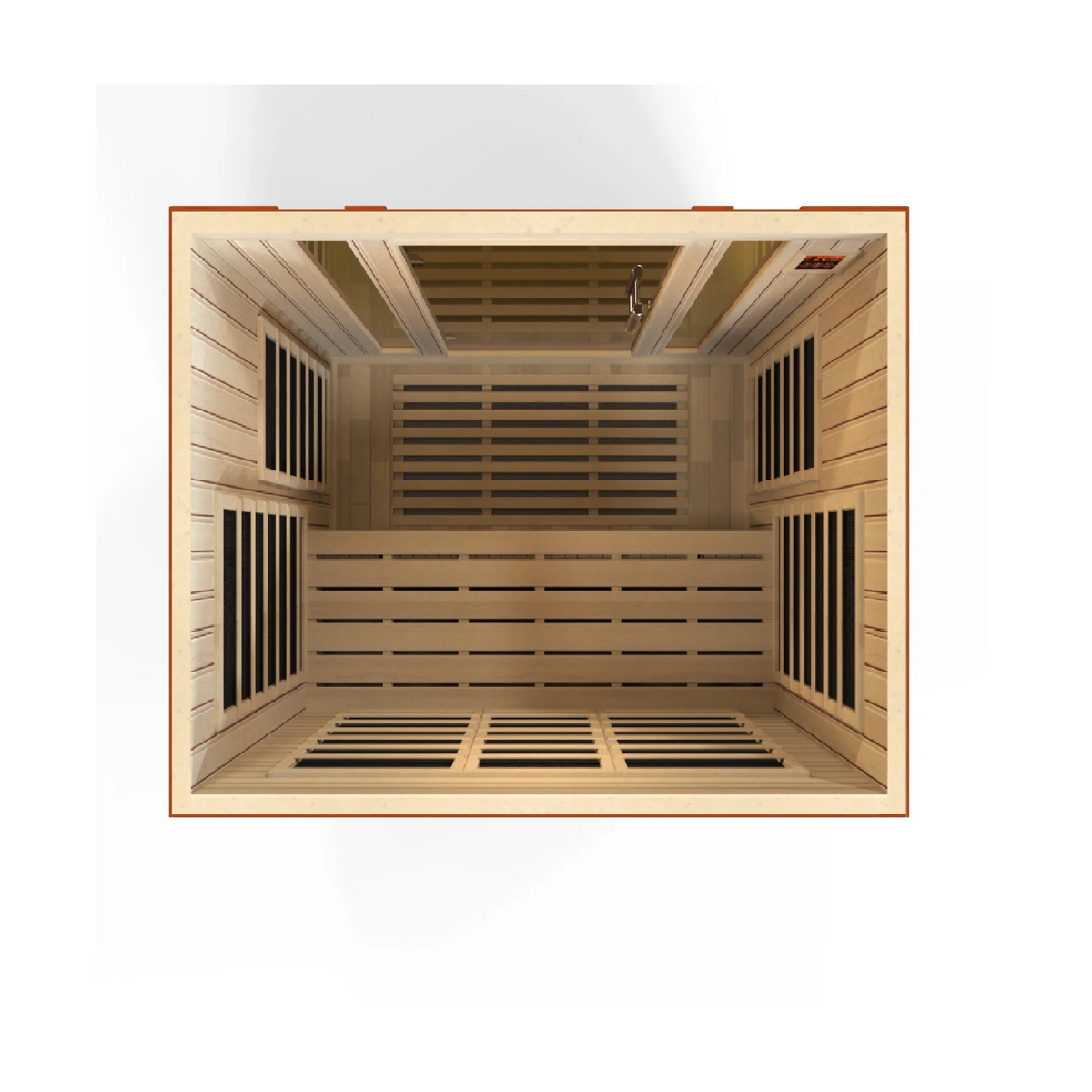 Dynamic Bellagio 3 Person Infrared Sauna, Low EMF FAR Infrared, Indoor Canadian Hemlock, DYN-6306-02