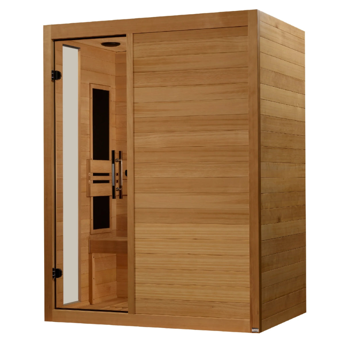 Dynamic Saunas Ultra LEMF (DYN-6315-05 Elite) Dynamic Toscana Elite 3 Person Ultra Low EMF Infrared Sauna (3–5MG) with Chromotherapy, Bluetooth & Canadian Hemlock – DYN-6315-05 Elite