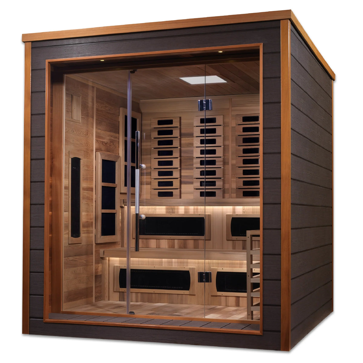 Golden Designs Karlstad 6-Person Outdoor Hybrid Sauna GDI-8226-01