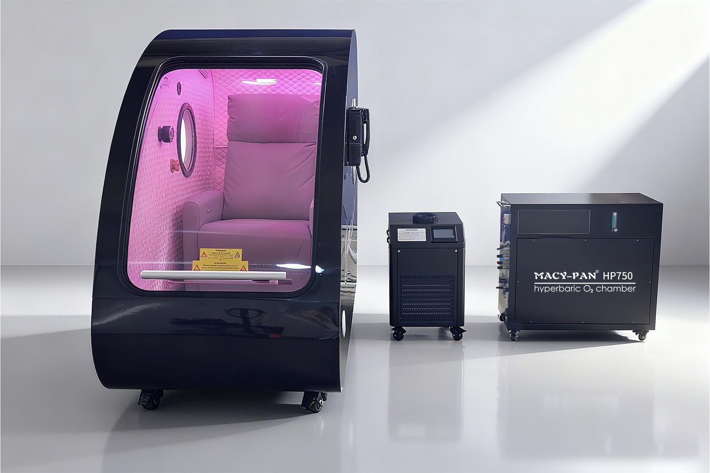 Macy-Pan MC750 1.8ATA Stretcher Access Hyperbaric Oxygen Chamber