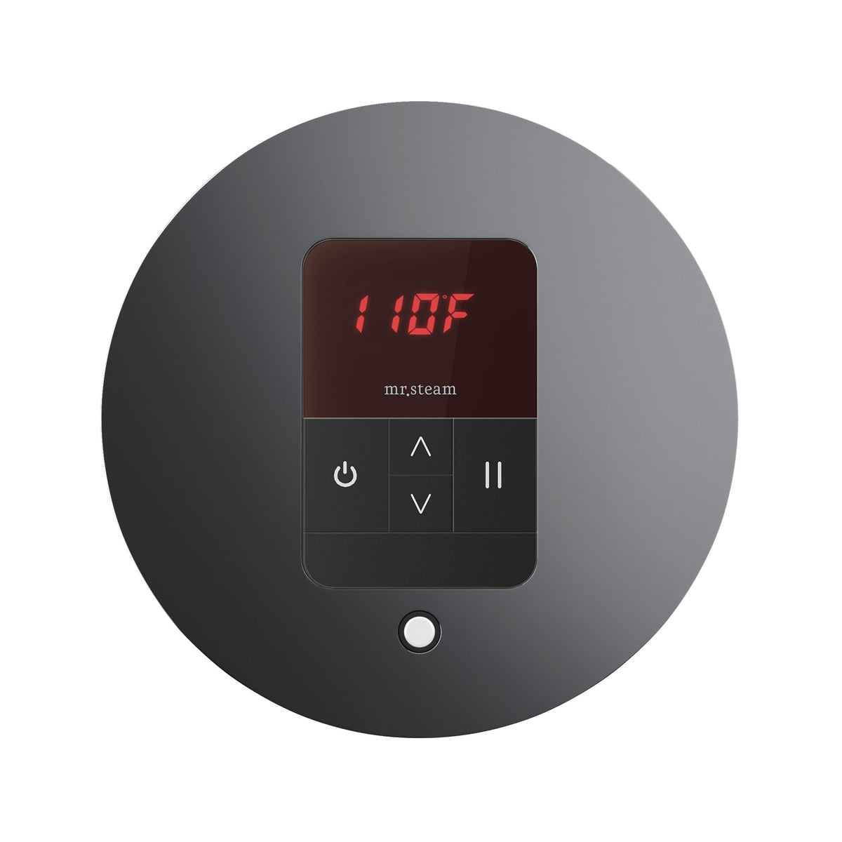 Mr. Steam iTempo Steam Shower Control and Steamhead – Round or Square, Flush-Mount, 8 Designer Finishes