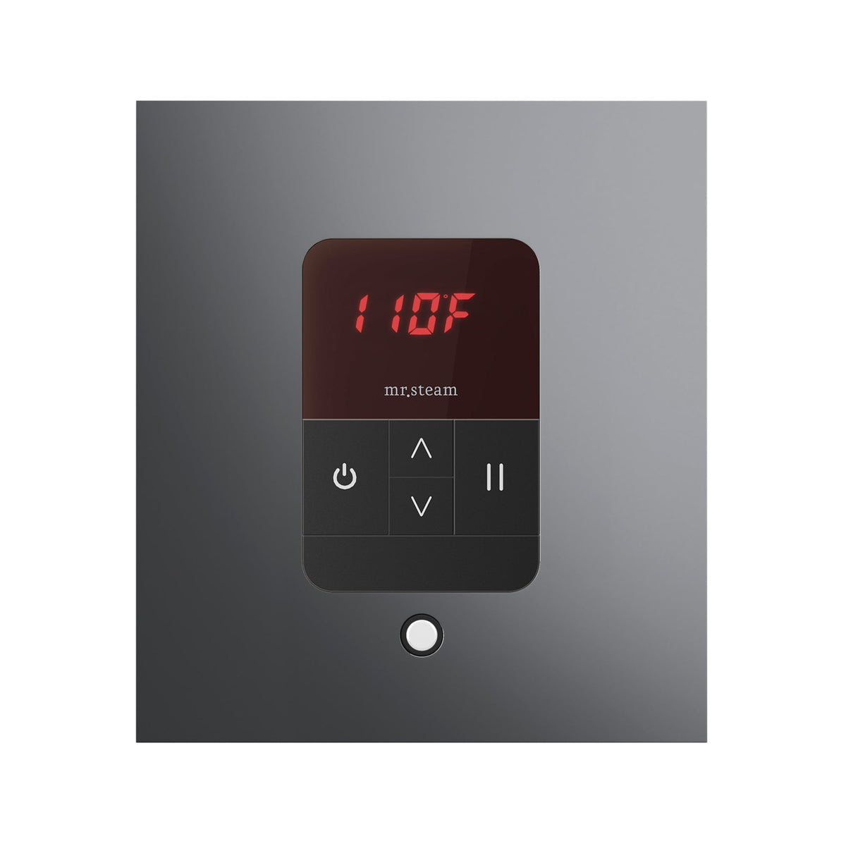 Mr. Steam iTempo Steam Shower Control and Steamhead – Round or Square, Flush-Mount, 8 Designer Finishes