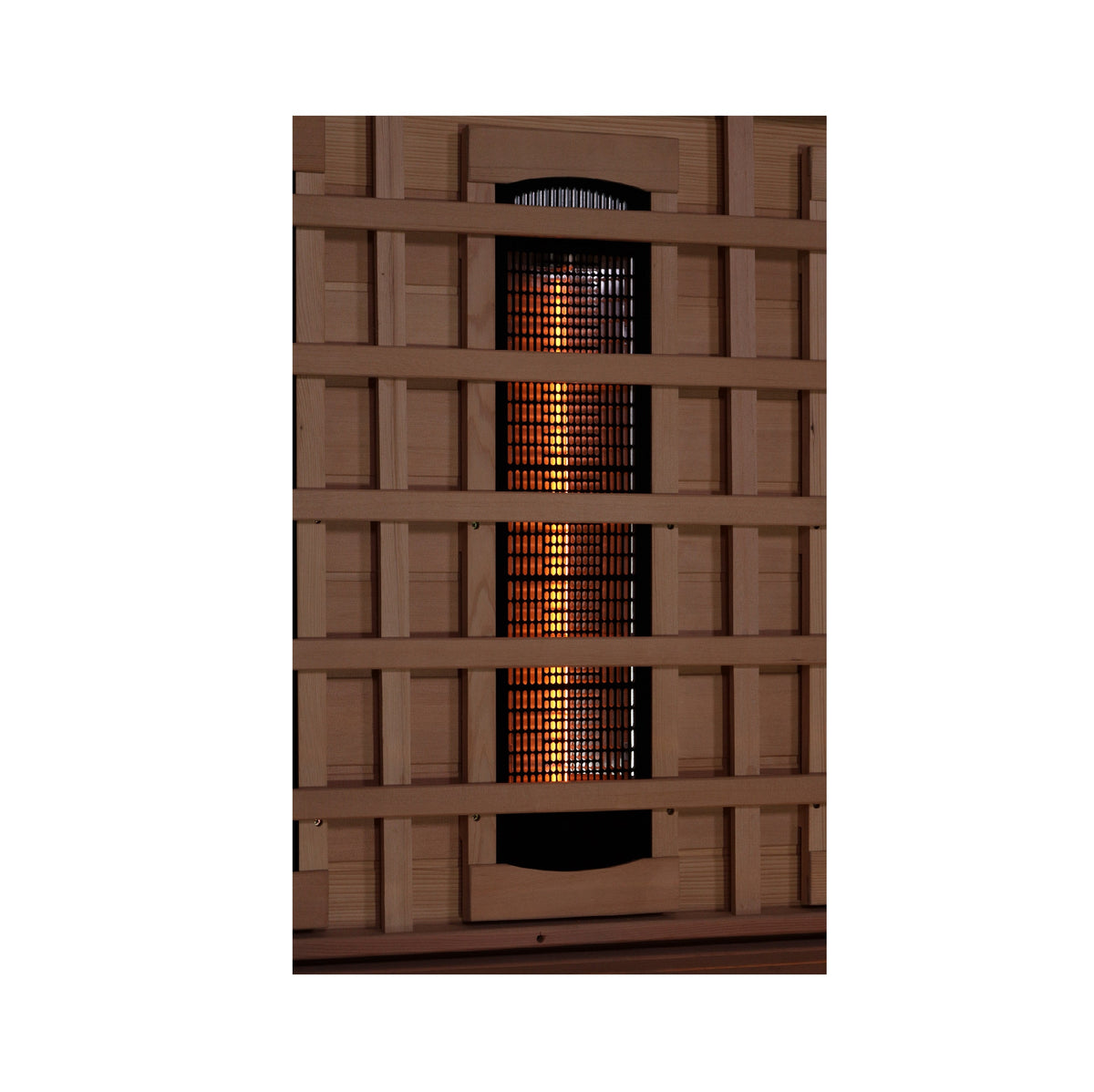 Golden Designs 6 Person Full Spectrum Infrared Sauna, PureTech™ Near Zero EMF, 5 Himalayan Salt Bars, Canadian Hemlock, Indoor, GDI-8260-01