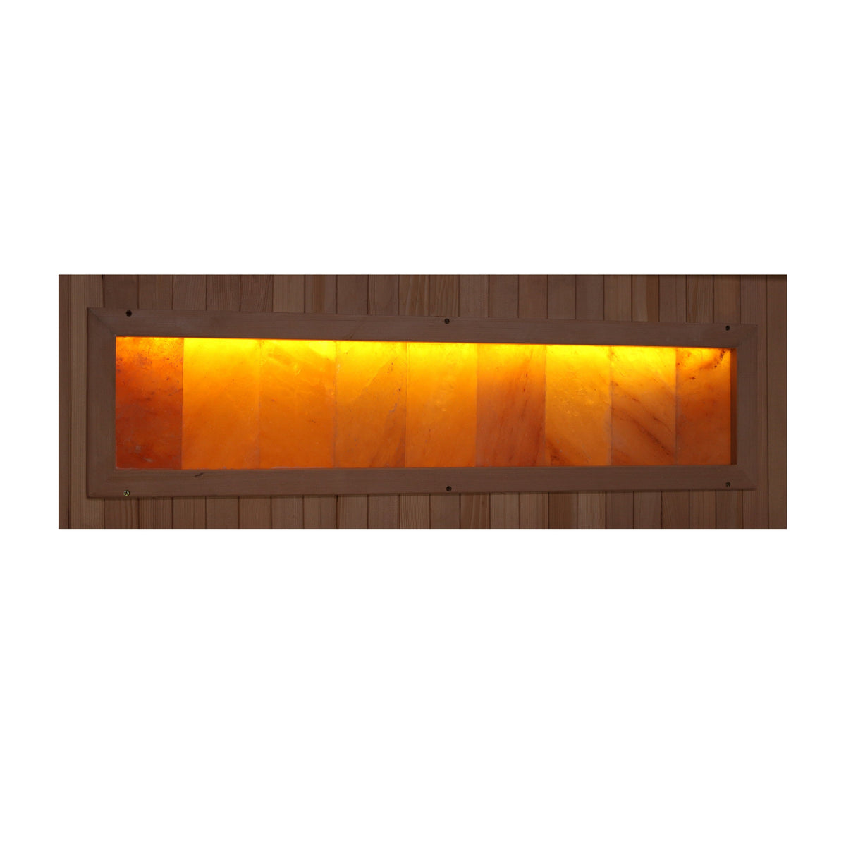 Golden Designs 6 Person Full Spectrum Infrared Sauna, PureTech™ Near Zero EMF, 5 Himalayan Salt Bars, Canadian Hemlock, Indoor, GDI-8260-01