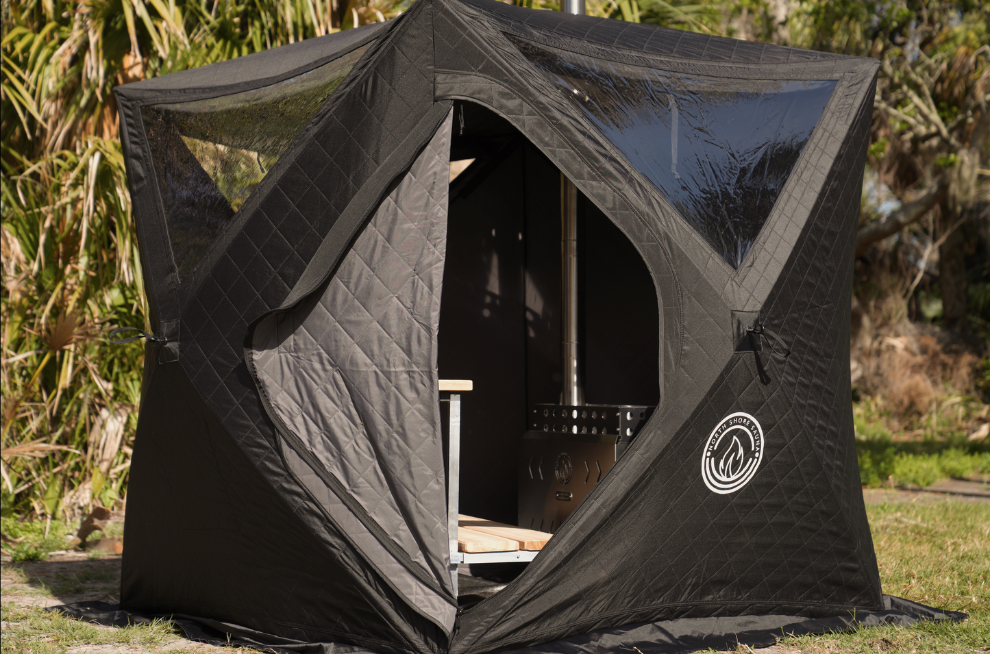 Mini Cube Sauna Tent Pro Package (2-person)