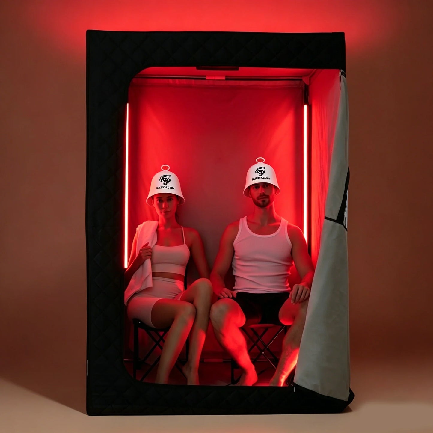 100% Wool Sauna Hat | Heat Resistant Sauna Cap for Men & Women