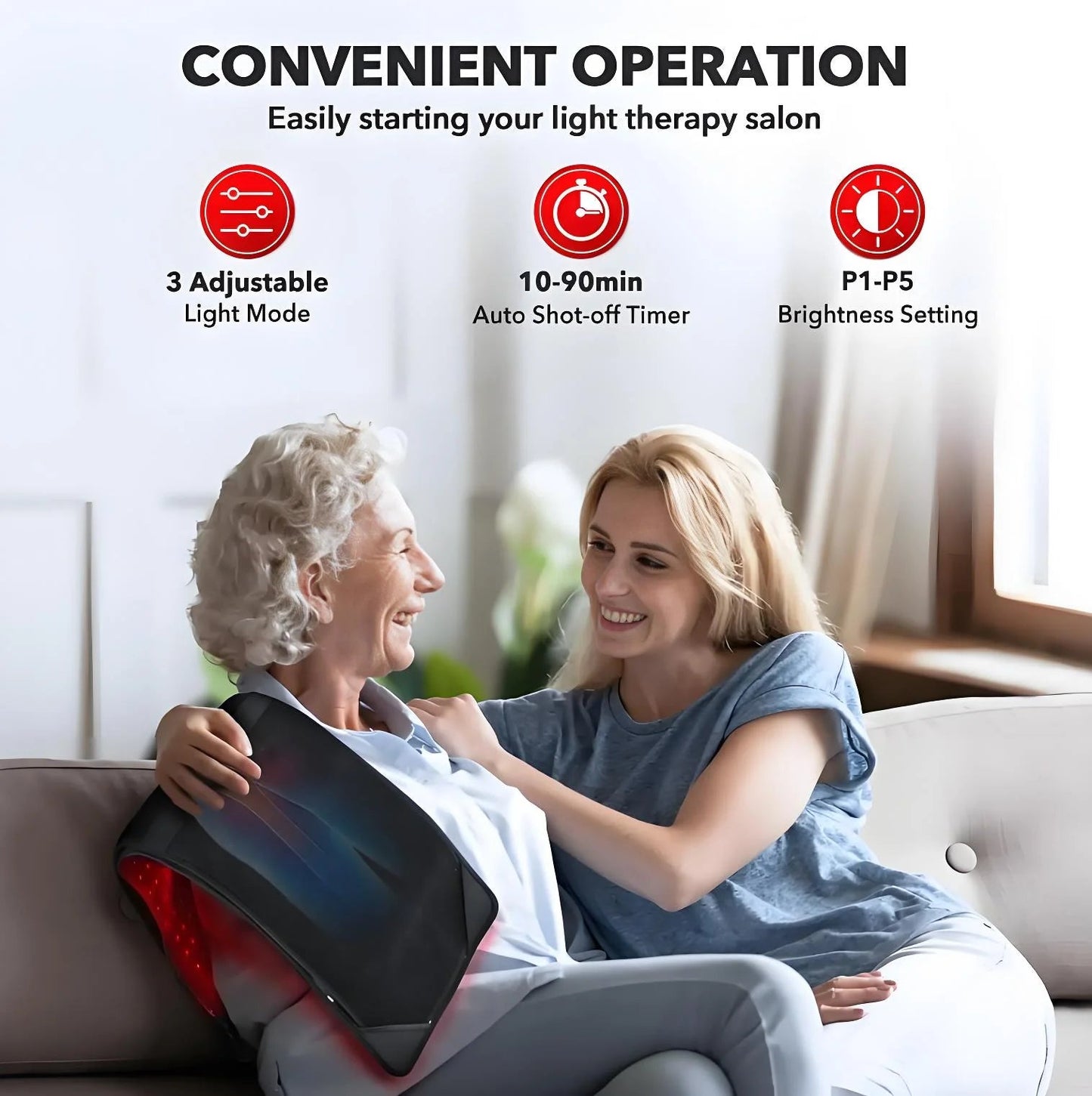 Red Light Therapy Pad – Infrared LED Full Body Wellness Mat
