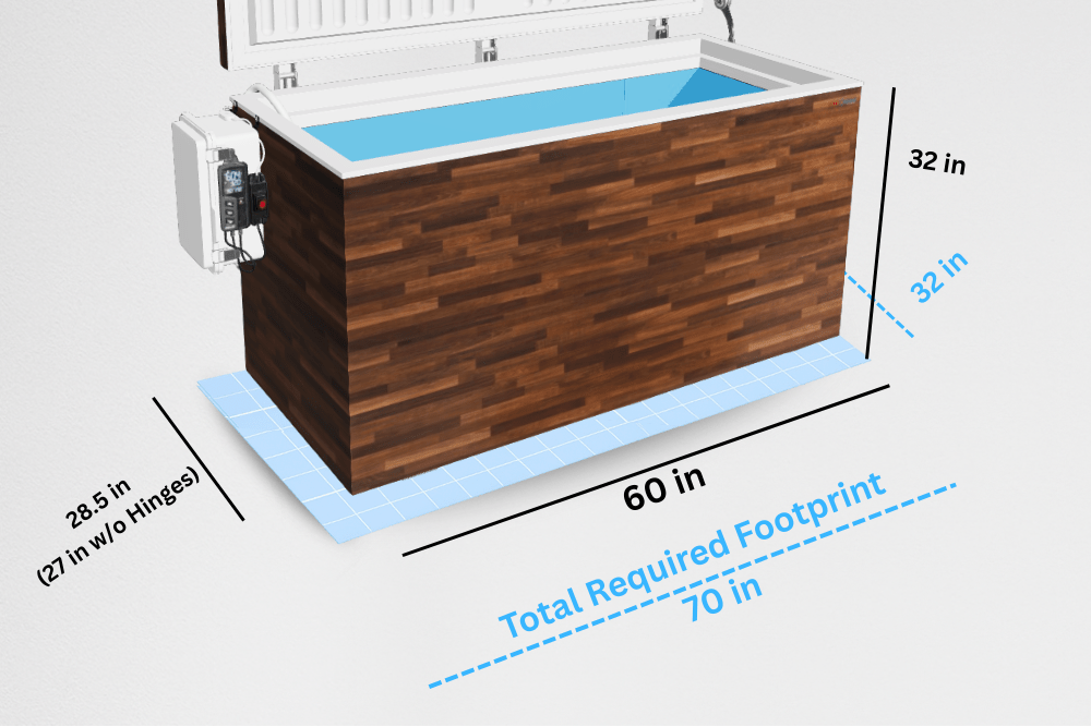 The Fire Cold Plunge: Premium All-In-One Residential Series