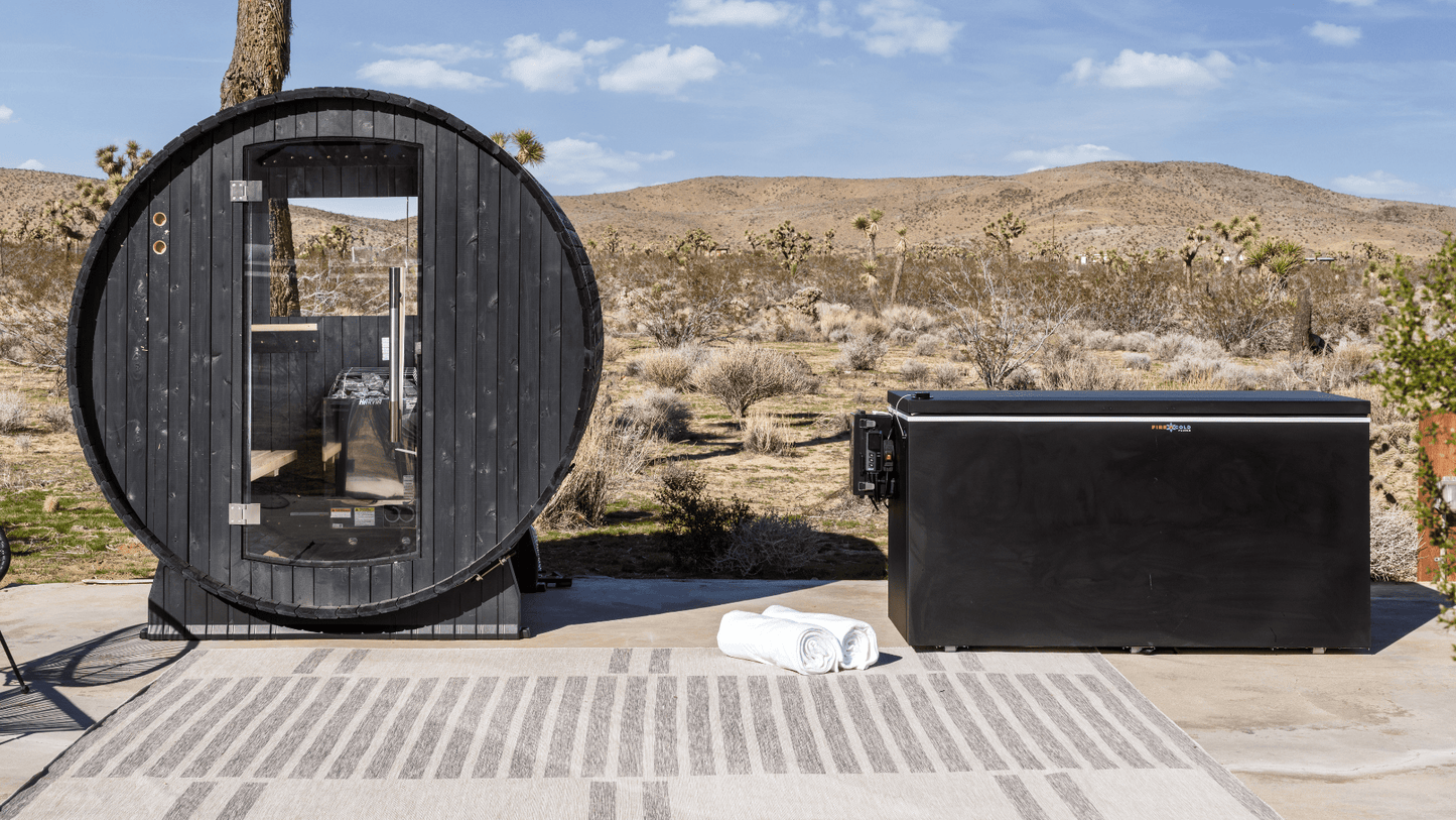 The Fire Cold Plunge: Premium All-In-One Residential Series