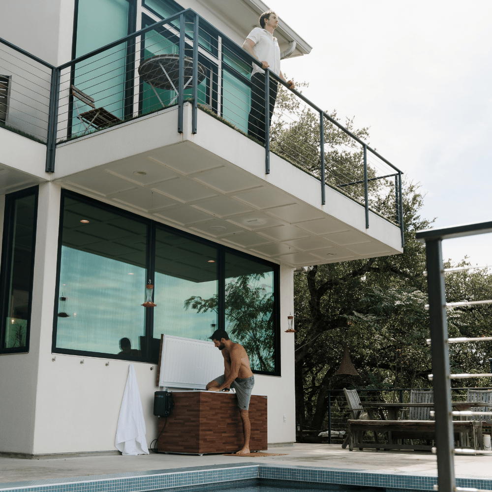 The Fire Cold Plunge: Premium All-In-One Residential Series