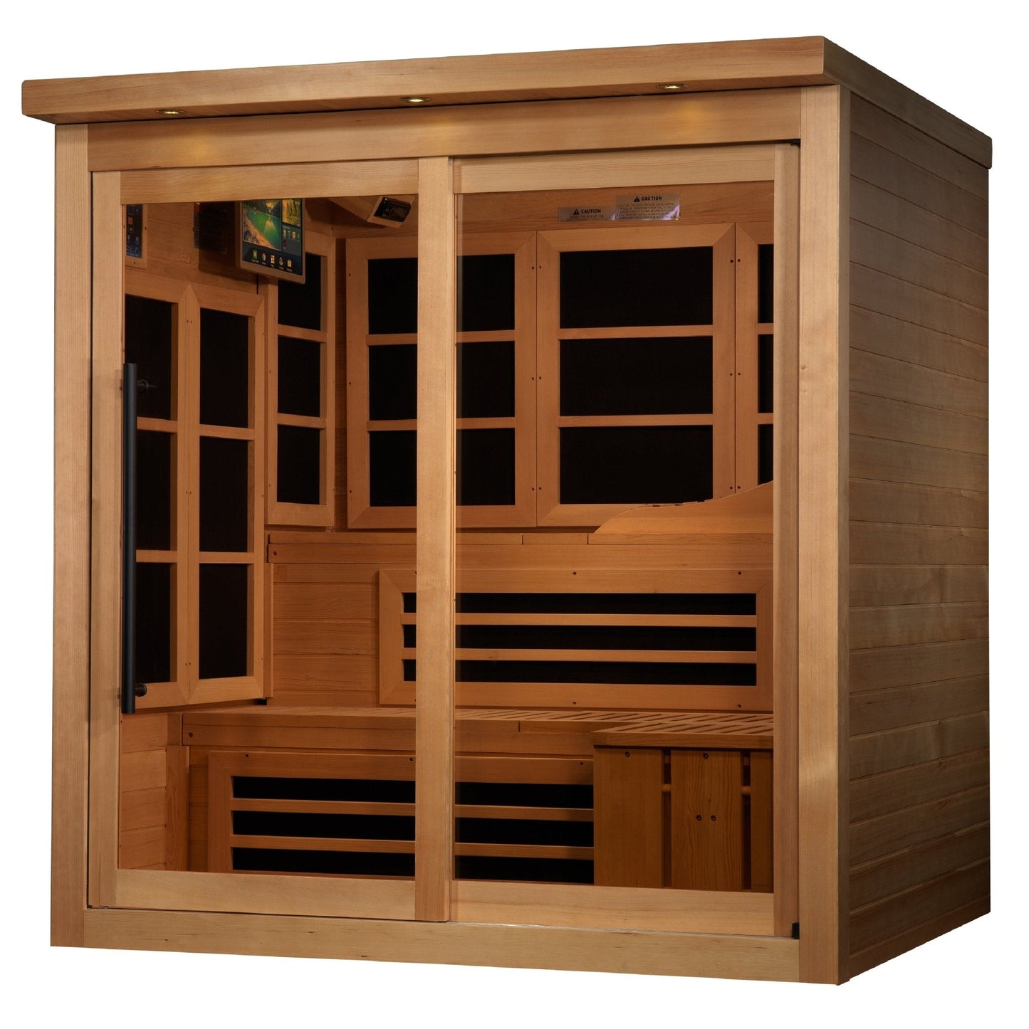 Golden Designs 6-Person Near Zero EMF FAR Infrared Sauna
