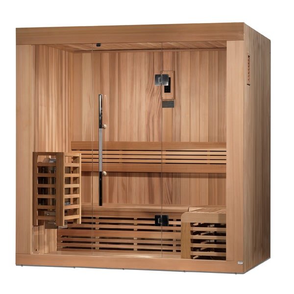 Golden Designs "Copenhagen Edition" 3-Person Traditional Steam Sauna