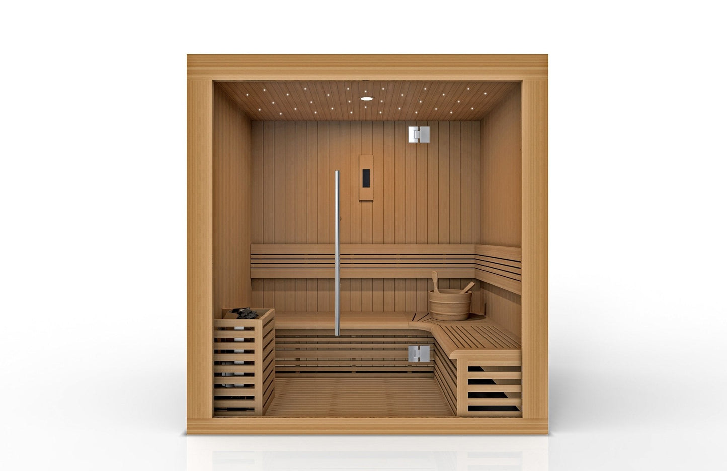 Golden Designs "Copenhagen Edition" 3-Person Traditional Steam Sauna