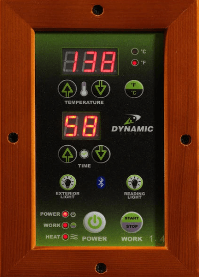 Dynamic "Bellagio" 3 Person Low EMF Far IR Sauna (DYN-6306-02)