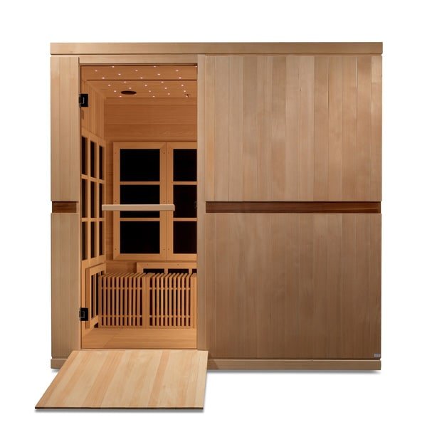 Dynamic "Catalonia" 8-Person Near Zero EMF Wheel Chair Sauna
