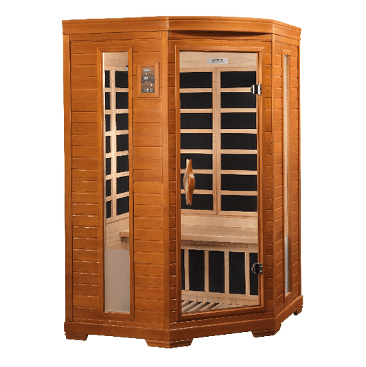 Dynamic "Heming" 2-Person Low EMF FAR Infrared Sauna