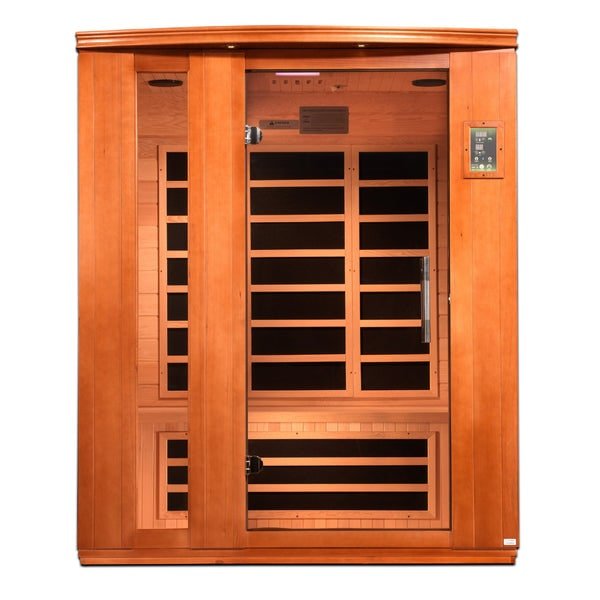 Dynamic "Lugano" 3-Person Low EMF FAR Infrared Sauna