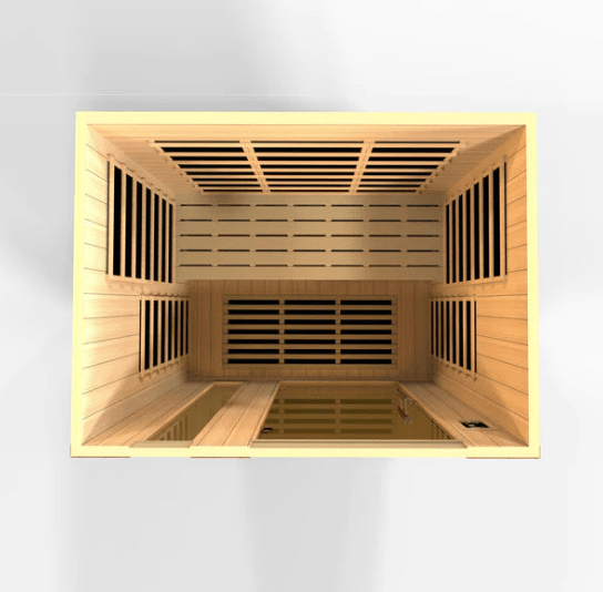 Dynamic "Lugano Elite" 3-Person Ultra Low EMF FAR Infrared Sauna