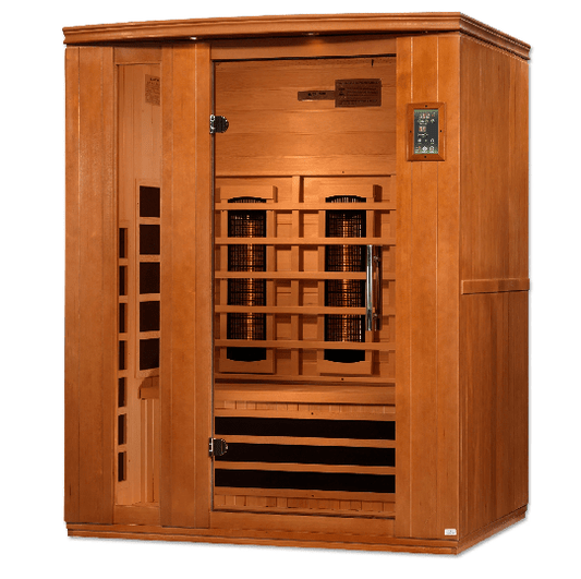 Dynamic "Lugano Full Spectrum" 3-Person Full Spectrum Infrared Sauna