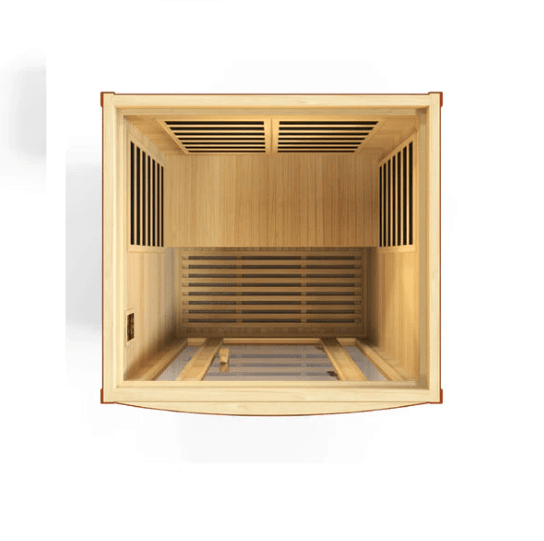 Dynamic "San Marino" 2-Person Low EMF FAR Infrared Sauna