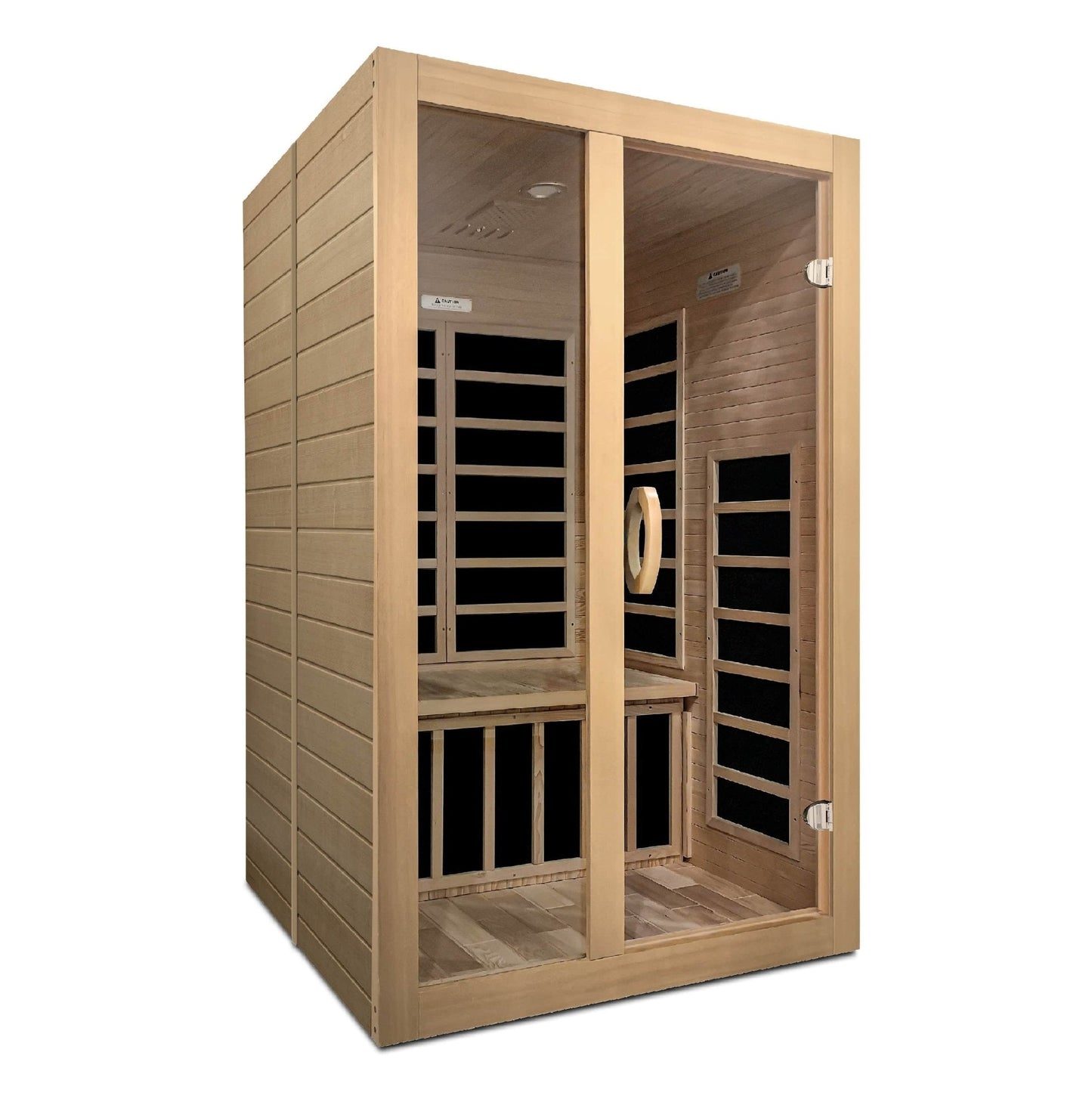 Dynamic "Santiago" 2-Person Low EMF Infrared Sauna