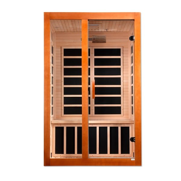 Dynamic "Santiago Elite" 2-Person Ultra Low EMF FAR Infrared Sauna