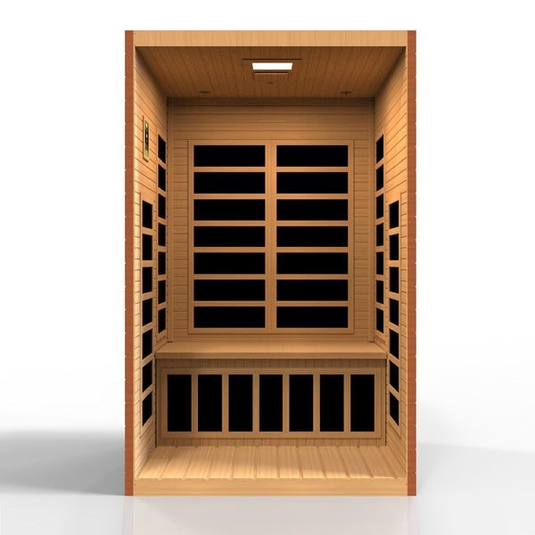 Dynamic "Santiago Elite" 2-Person Ultra Low EMF FAR Infrared Sauna