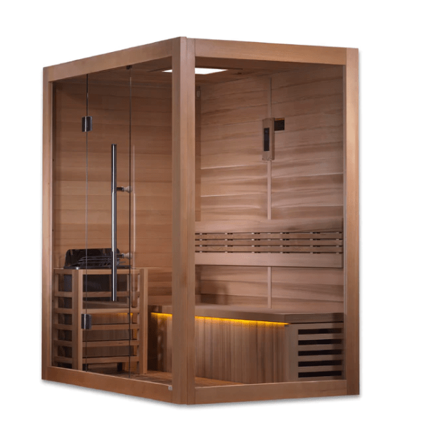 Golden Designs "Forssa Edition" 3 Person Indoor Traditional Steam Sauna