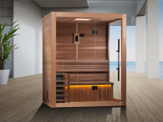 Golden Designs "Hanko Edition" 2 Person Indoor Traditional Steam Sauna